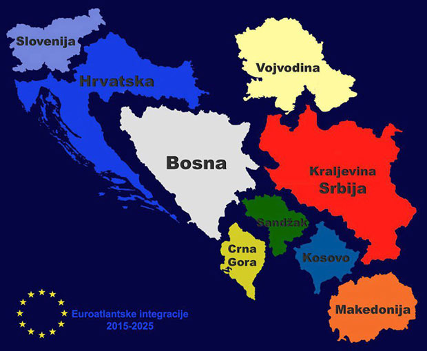 СКАНДАЛОЗНА МАПА ИЗ УГЉАНИНОВОГ ТАБОРА: Џуџо отцепио Санџак и Војводину
